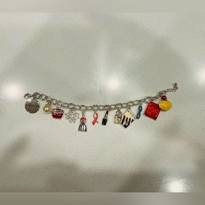 Avon 125 year anniversary charm bracelet
